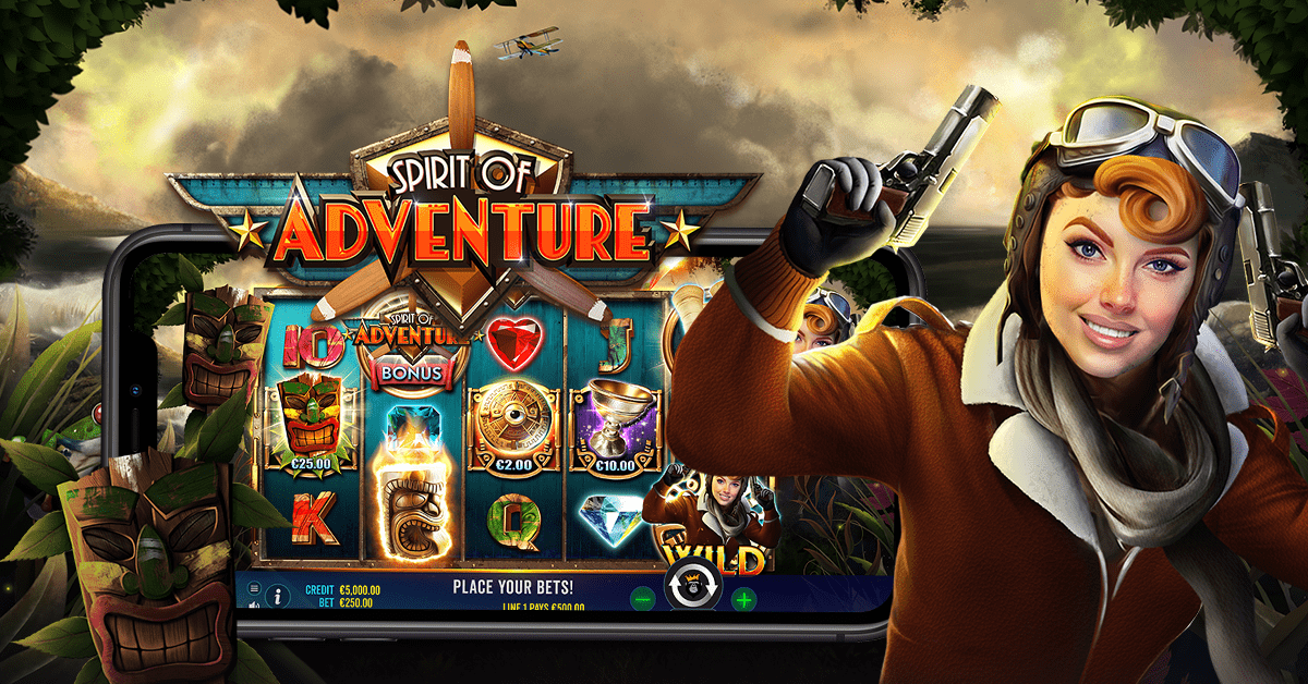 Slot Spirit of Adventure, Slot Online, Cassino, Caça-níqueis, Rodadas Grátis