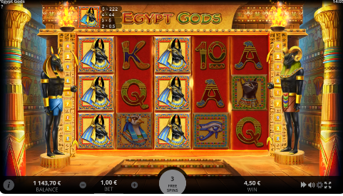Slot Egypt Gods, Evoplay, Jogos de Slot, Rodadas Gratuitas, Caça-níqueis, Cassino Online